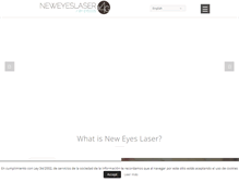 Tablet Screenshot of neweyeslaser.com